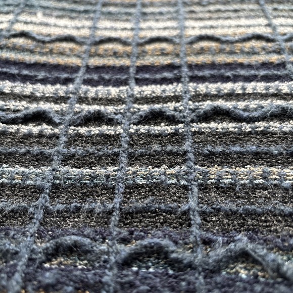 Vintage 90s Protege Collection 3D Knit Coogi Style Pullover Sweater Large Tall - Picture 3 of 16